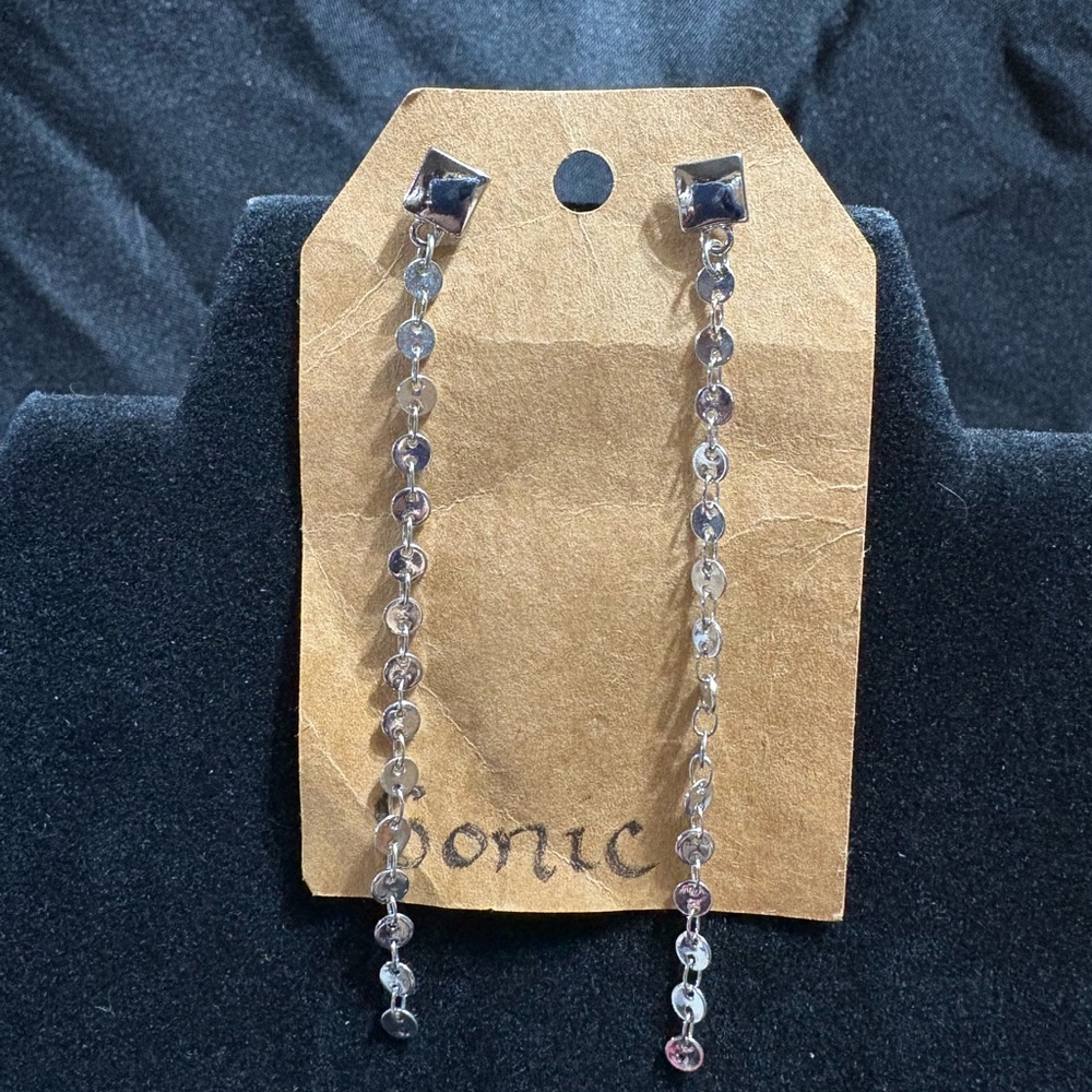 Park Lane Sonic Silver Dangle Earrings